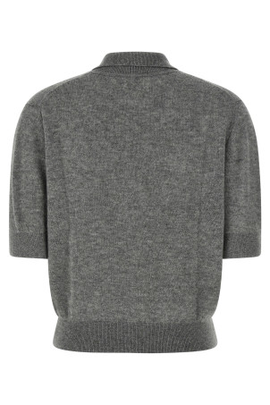 'Shrunken Jo' polo shirt Gray