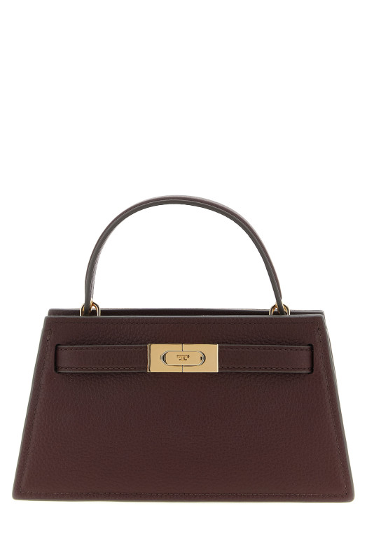 'Lee Radziwill pebble mini' crossbody bag Bordeaux