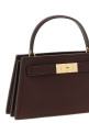 'Lee Radziwill pebble mini' crossbody bag Bordeaux