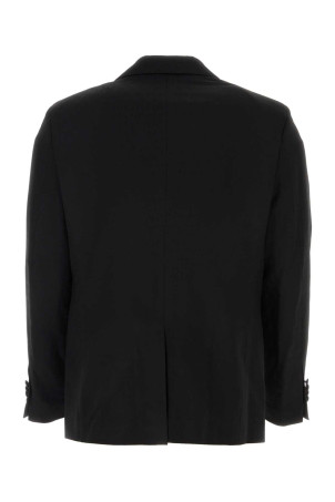 Черный блейзер из эластичной шерсти ETRO (1G5530104)