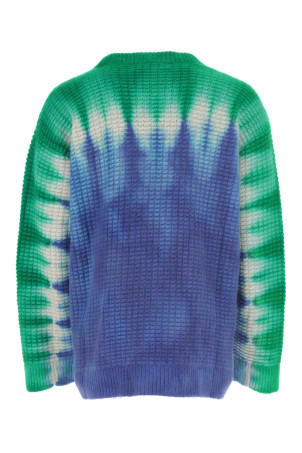 Многоцветный кашемировый свитер THE ELDER STATESMAN (210443)
