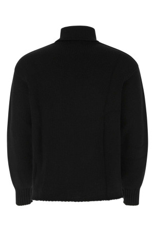 Black wool blend sweater Black TEN C (21CTCUM04185006157)