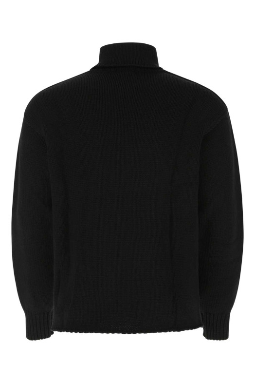 Black wool blend sweater Black TEN C (21CTCUM04185006157)