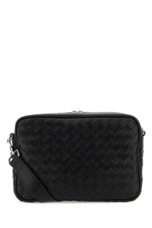 Black leather medium Camera crossbody bag BOTTEGA VENETA (755925V2HL1)