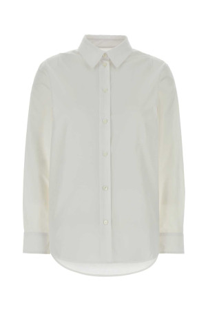 White poplin shirt White BURBERRY (8120787)