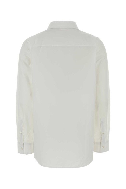 Белая рубашка из поплина BURBERRY (8120787)