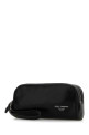 Чорний шкіряний косметичний футляр Black DOLCE & GABBANA (BP3456AU994) DOLCE & GABBANA