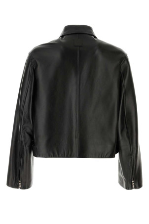 Black leather jacket Black LOEWE (H526Y34L92)