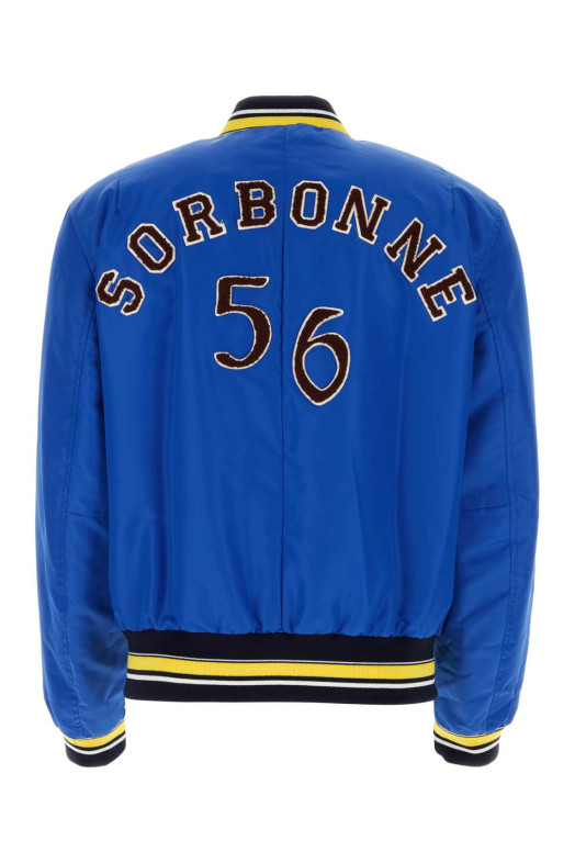 Electric blue nylon Sorbonne 56 bomber jacket Blue WALES BONNER (MA23JA12NY01500)
