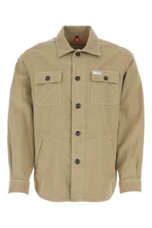 Cappuccino cotton blend shirt FAY (MDM0446276TRR5)