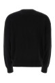Black wool blend sweater PALM ANGELS (PMHE054F23KNI006)