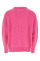 Свитер Anson из смеси альпаки цвета фуксия ISABEL MARANT (PU0225HAA1L71H)
