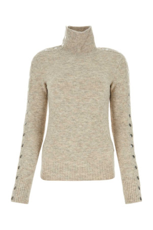 Melange sand nylon blend Malo sweater ISABEL MARANT (PU0290FAA4L06I)