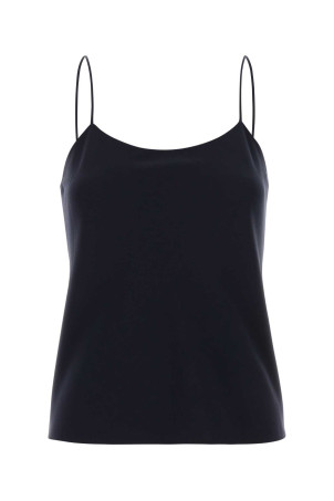 Midnight blue crepe Biggins top THE ROW (W151W1968)