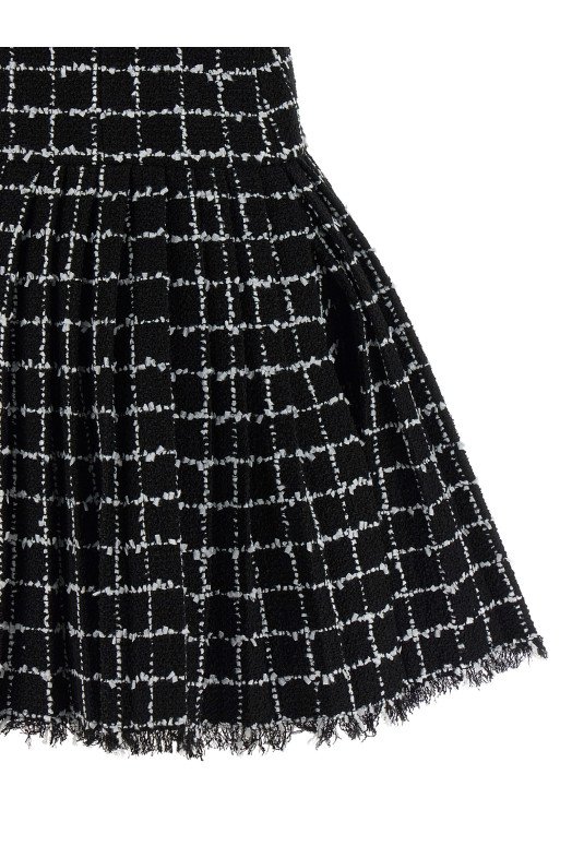 Твидовое платье Черный BALMAIN GF1R5163XL62EAB