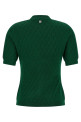 'V' sweater Green