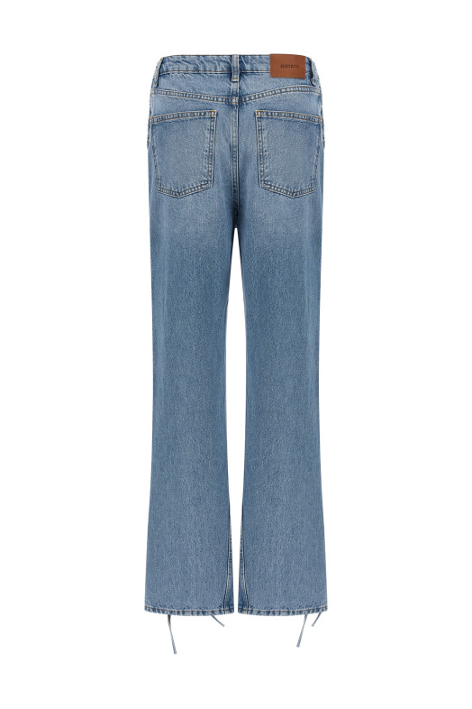 'Twisted lacing' jeans BLUE