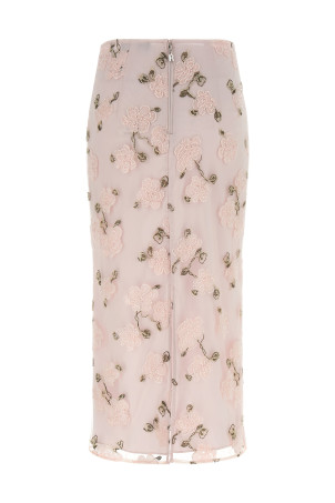 Юбка-карандаш с пайетками Розовая 11536230773077