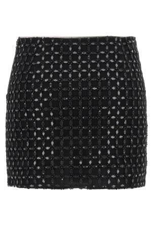 Юбка с бисером Черная 115051100100