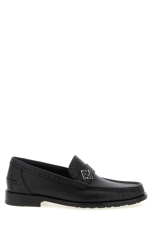 'FF Metal' loafers Black