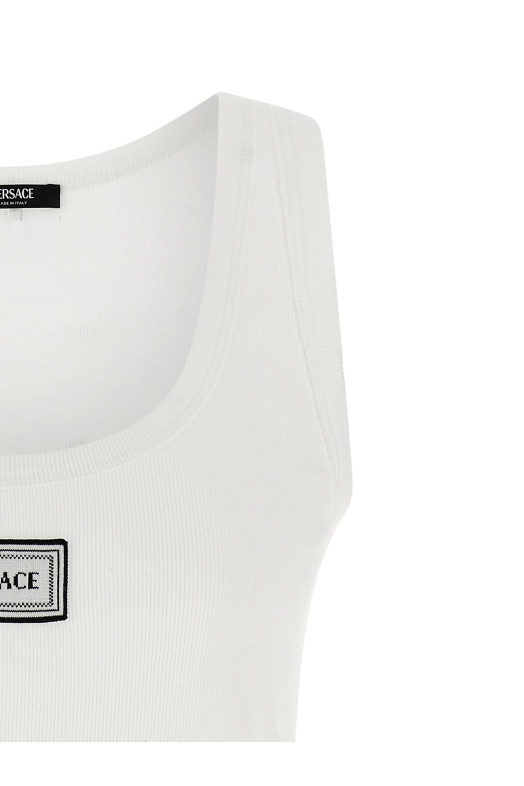 Логотип вверху Белый VERSACE 10232101A172221W000