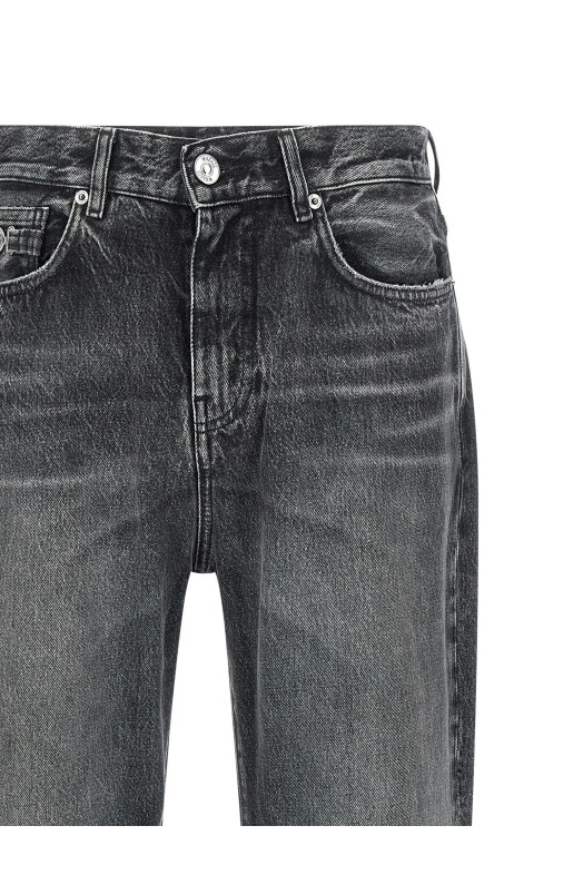 Джинсы «стоун-вош» Серые 10177751A160531D980