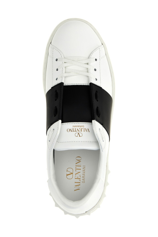 Кроссовки Valentino Garavani «Open» Черно-серые Y2S0830BLUA01