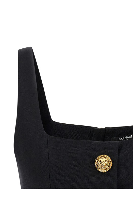 Кнопка сверху Черный BALMAIN GF1AB520WC090PA