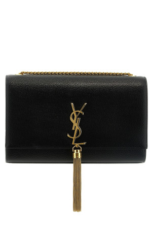 Средняя сумка через плечо «Кейт» Черная 354119BOW0J1000