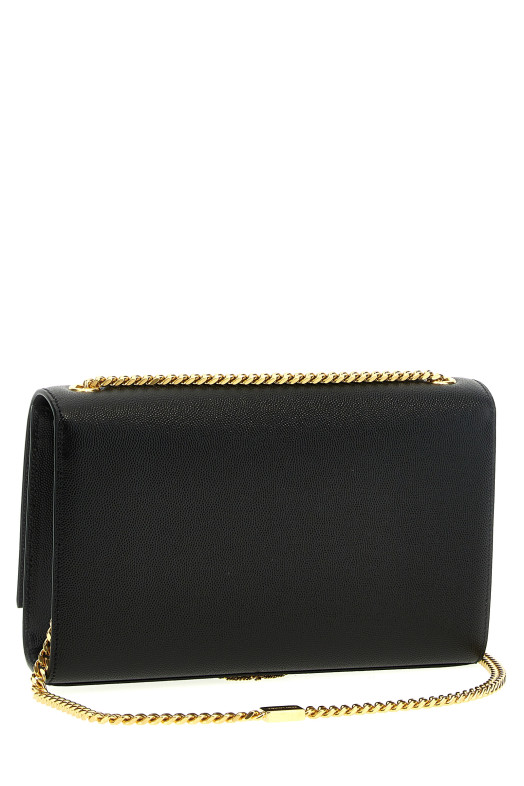 Средняя сумка через плечо «Кейт» Черная 354119BOW0J1000