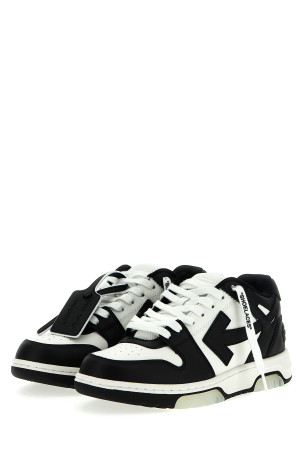 Кроссовки «Out Of Office» Черно-серые OWIA259C99LEA00601100110