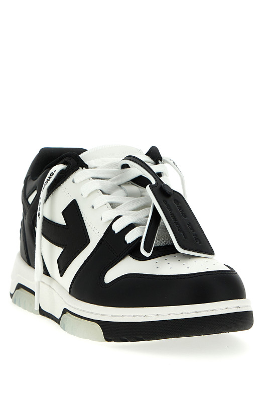 Кроссовки «Out Of Office» Черно-серые OWIA259C99LEA00601100110