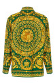 Рубашка из твила Зеленая VERSACE 10013601A042365GD10
