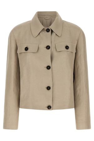 Linen blazer Beige