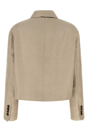 Linen blazer Beige