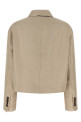 Льняной блейзер Бежевый BRUNELLO CUCINELLI MH5277581C9272