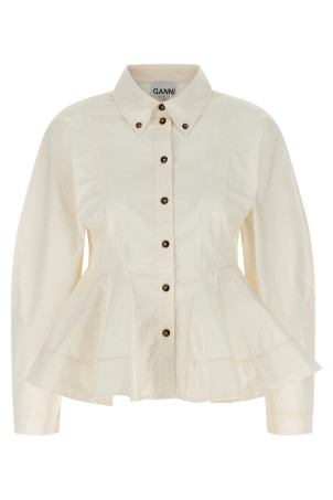 'Peplum' shirt White