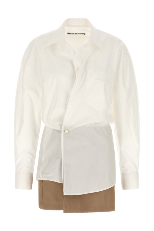 Платье «Престилированное платье-халат» Белое 1WC1266950100