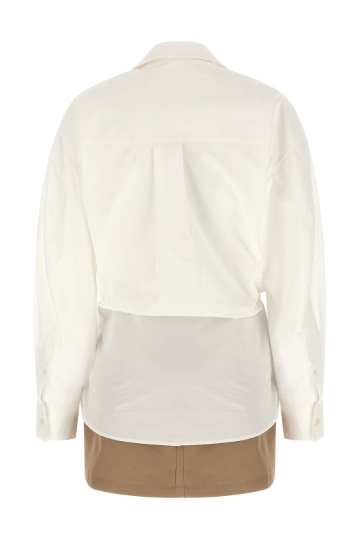 Платье «Престилированное платье-халат» Белое 1WC1266950100