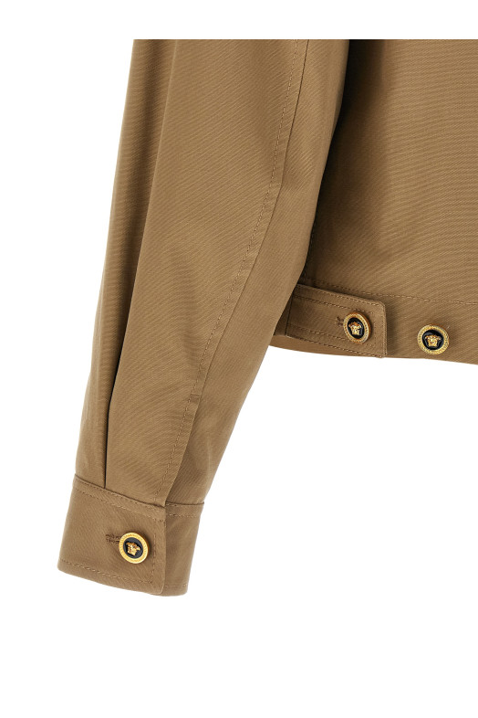 Полотняная куртка Бежевый VERSACE 10222441A168021KM00