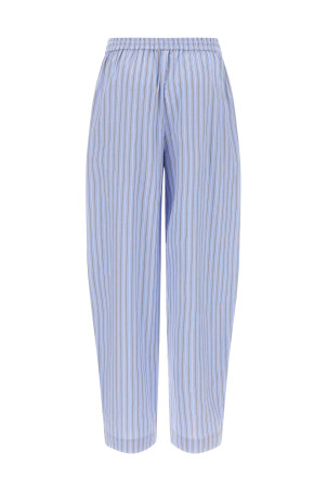 'Poplin Tapered' pants BLUE