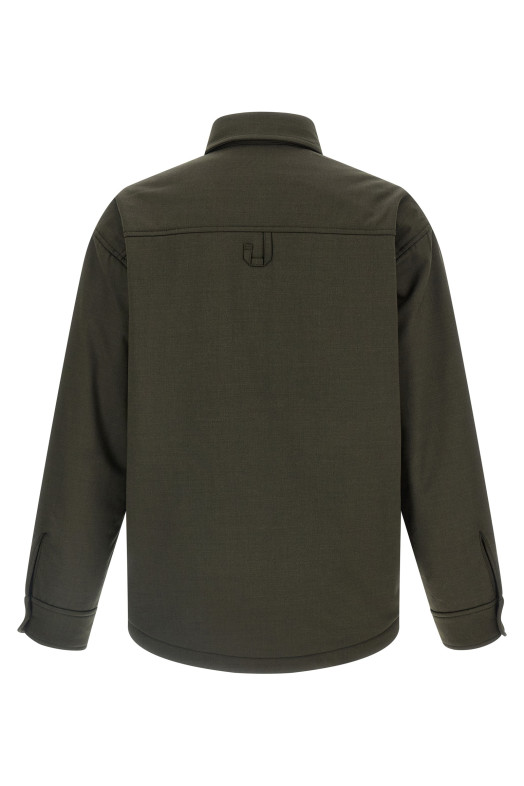 'La Chemise Boulanger' overshirt Green