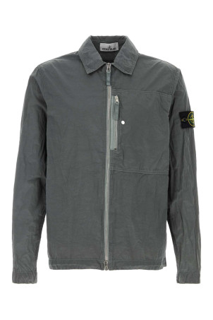 Grey nylon shirt STONE ISLAND (120003119)