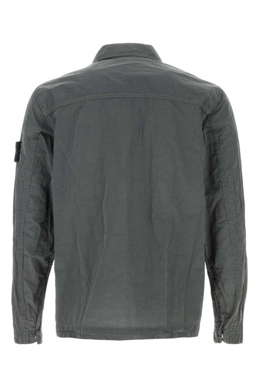 Grey nylon shirt STONE ISLAND (120003119)