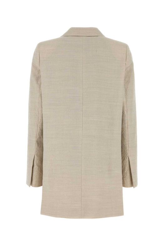 Sand wool Acacia blazer MAX MARA (2511041383600)