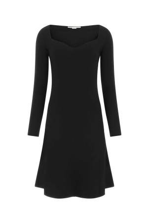 Black viscose blend dress Black STELLA McCARTNEY (6K0233S2076)