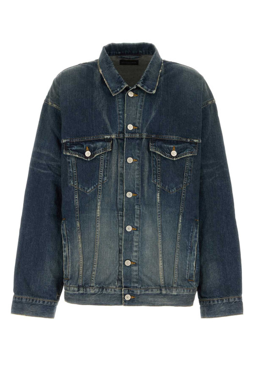 Denim oversize jacket BALENCIAGA (738738TRWA7)