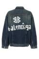 Denim oversize jacket BALENCIAGA (738738TRWA7)