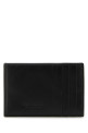 Black leather card holder Black BOTTEGA VENETA (742693VCQC4)