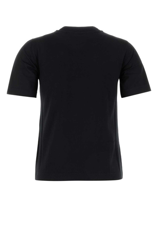 Black cotton t-shirt Black BURBERRY (8111658)